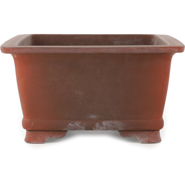 Maceta rectangular sin esmaltar para bonsái - 382 x 286 x 155 mm