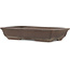 Pot à bonsaï rectangulaire non émaillé - 355 x 223 x 67 mm