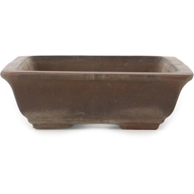 Maceta rectangular sin esmaltar para bonsái - 355 x 223 x 67 mm