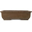 Rectangular unglazed bonsai pot - 353 x 255 x 95 mm