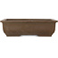 Maceta rectangular sin esmaltar para bonsái - 353 x 255 x 95 mm