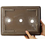 Maceta rectangular sin esmaltar para bonsái - 353 x 255 x 95 mm