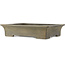 Rectangular unglazed bonsai pot by Koyou - 480 x 370 x 110 mm