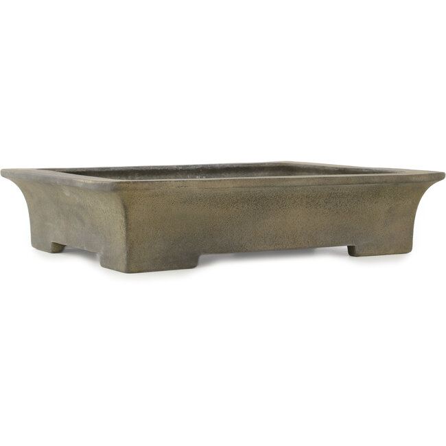 Vaso bonsai rettangolare non smaltato di Koyou - 480 x 370 x 110 mm