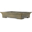Rectangular unglazed bonsai pot by Koyou - 480 x 370 x 110 mm