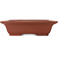 Maceta rectangular sin esmaltar para bonsái de Shoko - 303 x 243 x 80 mm