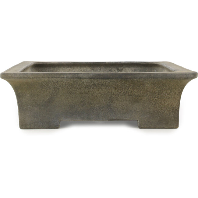 Maceta rectangular sin esmaltar para bonsái de Koyou - 480 x 370 x 110 mm