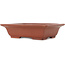 Rectangular unglazed bonsai pot by Shoko - 303 x 243 x 80 mm