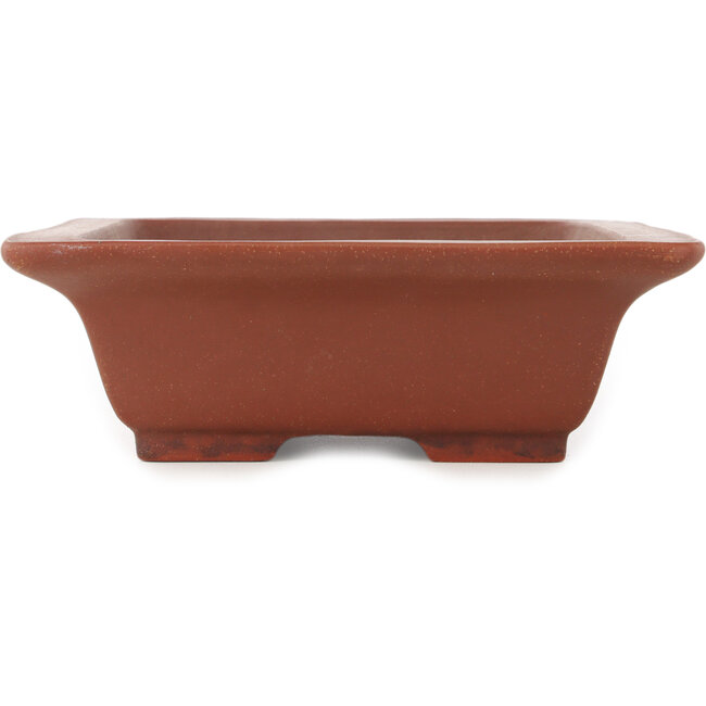Pot à bonsaï rectangulaire non émaillé de Shoko - 303 x 243 x 80 mm