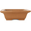 Maceta rectangular sin esmaltar para bonsái de Shoko - 305 x 245 x 78 mm