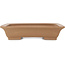 Maceta rectangular sin esmaltar para bonsái de Keizan - 313 x 238 x 70 mm