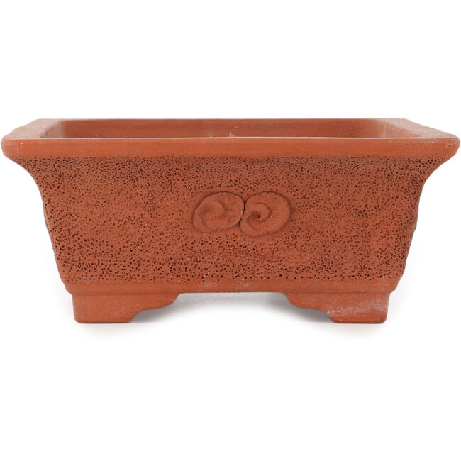 Pot à bonsaï rectangulaire non émaillé par Izumi - 355 x 255 x 105 mm