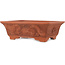 Rectangular unglazed bonsai pot by Izumi - 410 x 310 x 135 mm