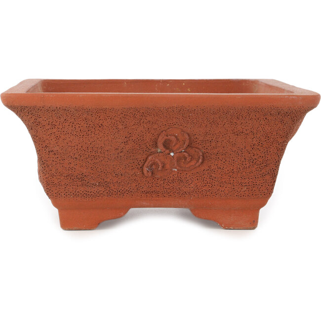 Pot à bonsaï rectangulaire non émaillé par Izumi - 410 x 310 x 135 mm
