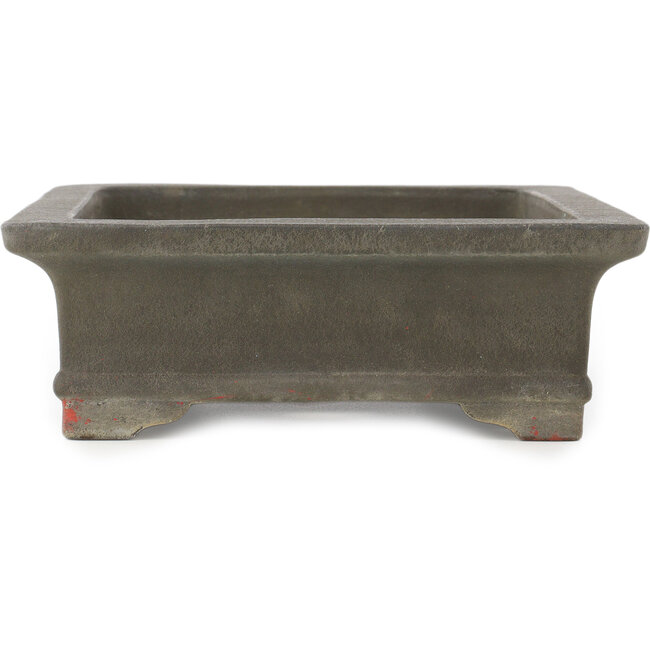 Vaso bonsai rettangolare non smaltato di Yamaaki - 353 x 260 x 90 mm