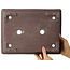 Maceta rectangular sin esmaltar para bonsái de Yamaaki - 360 x 268 x 90 mm