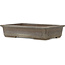 Rectangular unglazed bonsai pot by Yamaaki - 310 x 202 x 68 mm