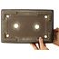 Pot à bonsaï rectangulaire non émaillé de Yamaaki - 310 x 202 x 68 mm
