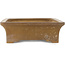 Rectangular unglazed bonsai pot by Maruhei - 420 x 300 x 95 mm