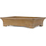 Rectangular unglazed bonsai pot by Maruhei - 420 x 300 x 95 mm