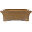 Rectangular unglazed bonsai pot by Maruhei - 420 x 300 x 95 mm