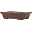 Rectangular unglazed bonsai pot by Yamaaki - 330 x 235 x 80 mm