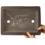 Rectangular unglazed bonsai pot by Yamaaki - 330 x 235 x 80 mm