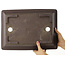 Maceta rectangular sin esmaltar para bonsái de Yamaaki - 415 x 300 x 105 mm