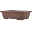 Maceta rectangular sin esmaltar para bonsái de Yamaaki - 430 x 328 x 130 mm