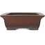 Maceta rectangular sin esmaltar para bonsái de Yamaaki - 440 x 335 x 120 mm