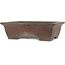 Maceta rectangular sin esmaltar para bonsái de Yamaaki - 425 x 325 x 130 mm