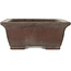 Maceta rectangular sin esmaltar para bonsái de Yamaaki - 425 x 325 x 130 mm