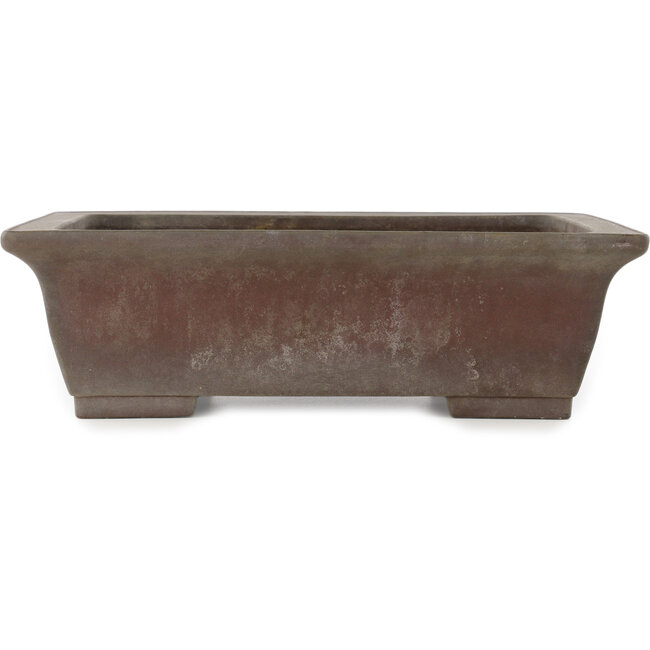 Vaso bonsai rettangolare non smaltato di Yamaaki - 425 x 325 x 130 mm