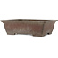 Rectangular unglazed bonsai pot by Yamaaki - 425 x 325 x 130 mm