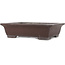 Maceta rectangular sin esmaltar para bonsái de Yamaaki - 463 x 362 x 120 mm
