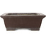Maceta rectangular sin esmaltar para bonsái de Yamaaki - 463 x 362 x 120 mm