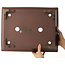 Maceta rectangular sin esmaltar para bonsái de Yamaaki - 435 x 335 x 125 mm