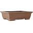 Maceta rectangular sin esmaltar para bonsái de Yamaaki Koshosen (primera generación) - 420 x 330 x 120 mm
