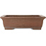 Maceta rectangular sin esmaltar para bonsái de Yamaaki Koshosen (primera generación) - 420 x 330 x 120 mm