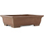 Maceta rectangular sin esmaltar para bonsái de Yamaaki Koshosen (primera generación) - 420 x 330 x 120 mm