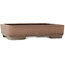Pot à bonsaï ovale non émaillé de Sanpo - 373 x 283 x 80 mm
