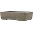 Pot à bonsaï ovale non émaillé - 370 x 280 x 98 mm