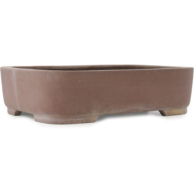 Vaso bonsai ovale non smaltato di Kisen - 480 x 355 x 120 mm