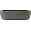 Ovaler unglasierter Bonsai-Topf - 366 x 285 x 70 mm