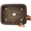 Maceta rectangular sin esmaltar para bonsái - 390 x 312 x 85 mm