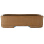 Pot à bonsaï ovale non émaillé de Shoko - 393 x 313 x 105 mm
