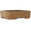 Pot à bonsaï ovale non émaillé de Shoko - 393 x 313 x 105 mm