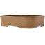 Pot à bonsaï ovale non émaillé de Shoko - 393 x 313 x 105 mm