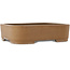 Pot à bonsaï ovale non émaillé de Shoko - 393 x 313 x 105 mm