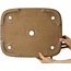 Maceta para bonsái ovalada sin esmaltar de Shoko - 393 x 313 x 105 mm